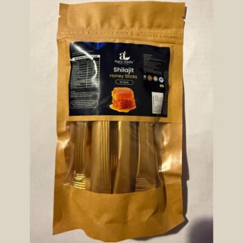 Agro Veda Organic Shilajit Honey Stick Pack (Pack of 10) 100% Natural & Pure